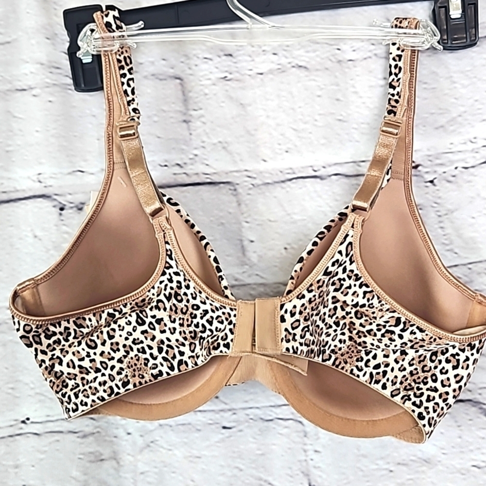 Bali 34C Underwire Chetah Print Style 3470 Bra NWT - Picture 4 of 10